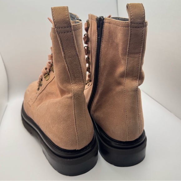Anthropologie Shane Lace-Up Combat Boots Size 10 - Picture 4 of 16